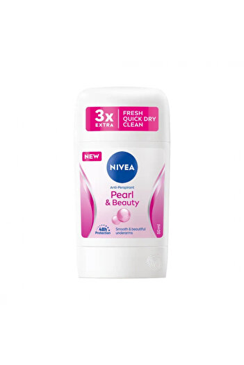 NIVEA Stick 50ml Pearl Beauty 3in 1 8100 --- NIVEA Stick 50ml Pearl Beauty 3in 1 for Women 8100