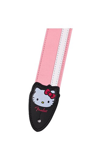 FENDER Hello Kitty Pink Deri Gitar Askısı