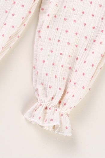 Bondberro 100% Cotton Muslin Fabric Baby Girl and Child Trousers