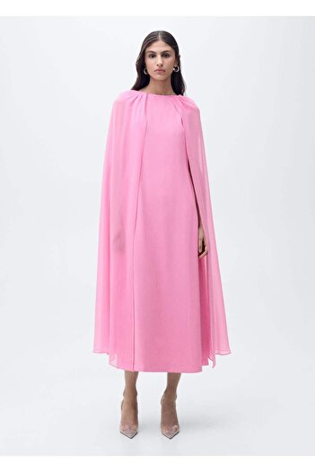 MANGO Woman Cloak Flare Dress