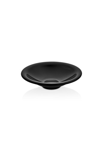 Külsan Melamine Appetizer Plate 4 Pcs Size 14 Cm Black Color
