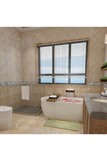 sharpdo Marble Waistline Skirting Line Pattern Three-Dimensional Embossed Wall Sticker