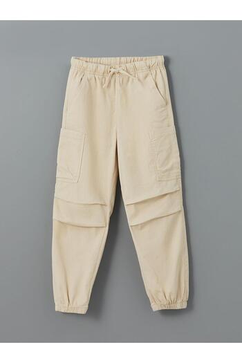 LC Waikiki Girls' Elastic Waist Jogger Pants