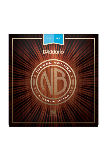 Daddario Nb1253 Nickel Bronze Acoustic Guitar String (12-53)