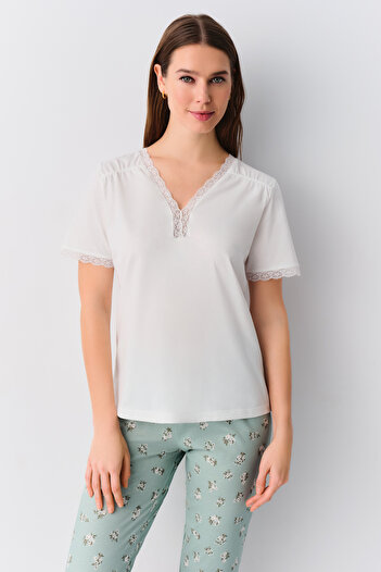 SUWEN Amara Capri Set