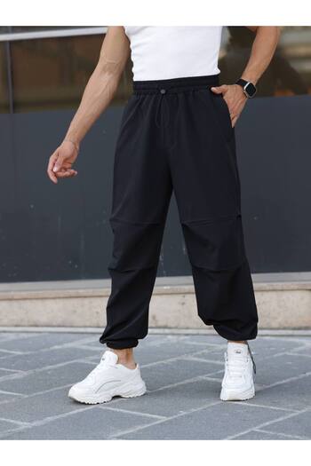 Dr Dnm Remix Men's Parachute Fabric Baggy Pants