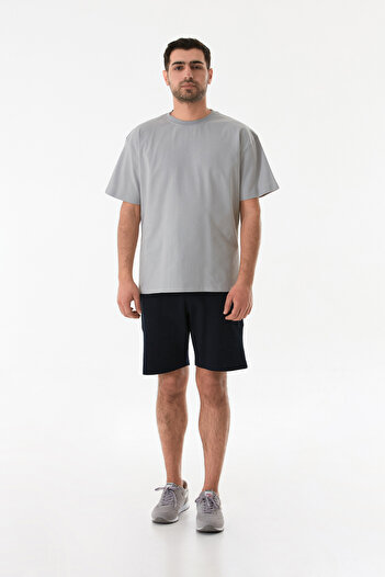 Fulla Moda Basic Crew Neck Oversize T-Shirt