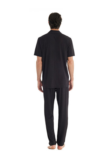 Blackspade Men's Pajama Set 40700 - Black