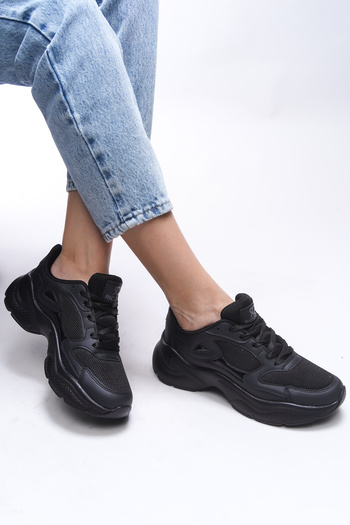 Riccon Women's Sneakers0012152 Black Black