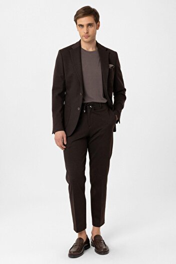 Antioch Brown Slim Fit Comfort Men's Suit