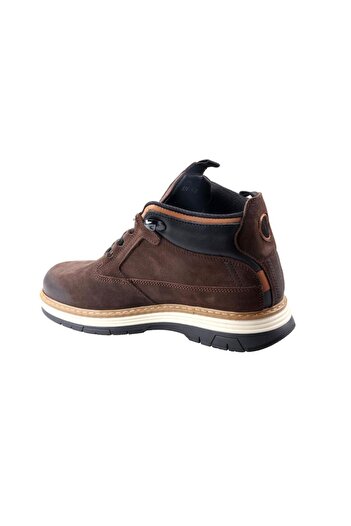 JAMES FRANCO 534 Ανδρικές μπότες Nubuck από γνήσιο δέρμα