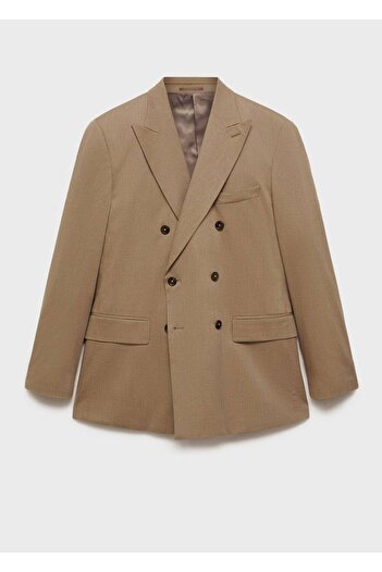 MANGO Man Slim fit Monaco kruvaze blazer ceket