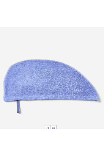 Decathlon Πετσέτα μαλλιών Nabaiji Microfiber - Μπλε