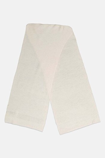 Armani Exchange Women Knitted Scarfs 200 x 50 cm, Off White