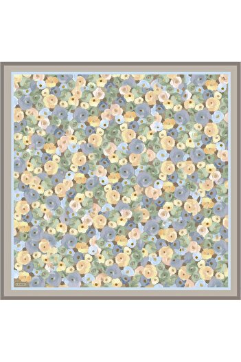 Armine Desenli Saf Ipek Sura Eşarp 9300- 03