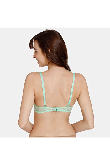 Zivame Wired Padded T-shirt Bra With Adjustable Straps