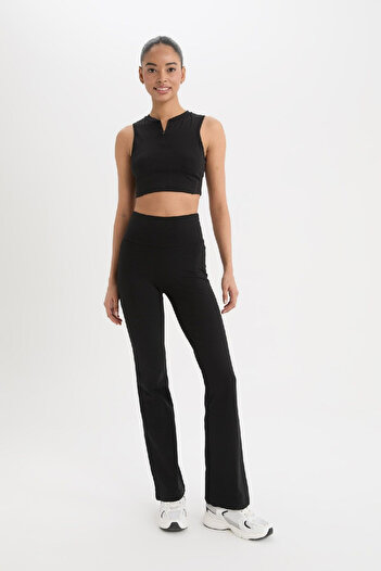 DeFacto Women's Trousers C5275Ax - Dark Gray
