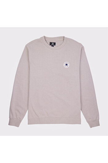 Converse Go-to Unisex Bej Sweatshirt
