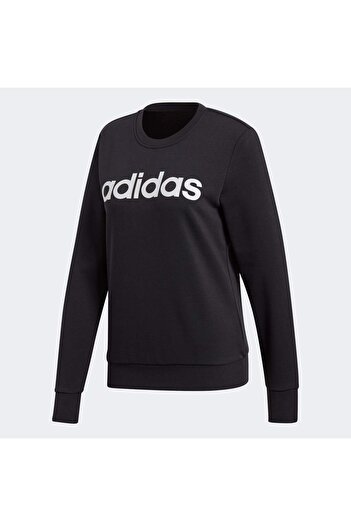 adidas Essentials Linear Women's Black Sweatshirt (Dp2363)