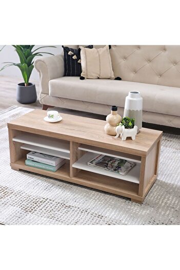 Danube Home Lilo Coffee Table  L110xW40xH40cm - Sonoma Oak