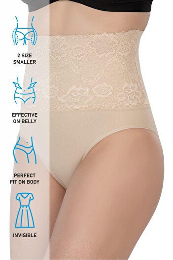 Emay Ten Mi 2090 Lace Front High Waist Slip Corset
