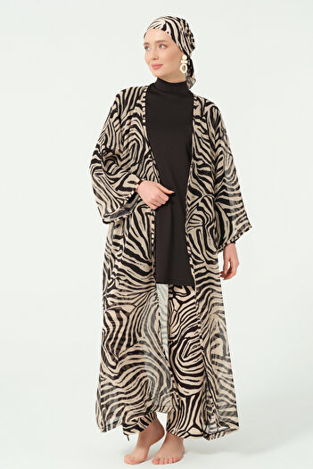 ALFASA Natura Patterned Hijab Swimsuit