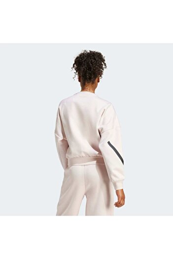 adidas Z.N.E. Women's Cream Sweatshirt (Jf4783