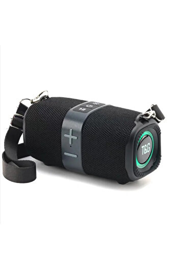 Choice Black T&G TG667 Crossbody LED Light Portable Bluetooth Speaker Outdoor Small and High Appearance Lev