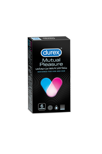 Durex MUTUAL PLEASURE 6'S 6X12X12