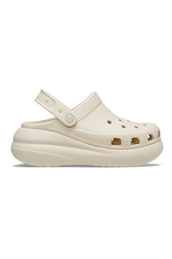 Crocs Classic Crush Unisex Clog Σανδάλια - Κρέμα 207521 -2 ε2