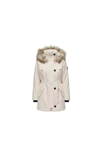 ONLY Women's Winter Parkaç Onliris Fur 2023Çç Multi Color 15304625