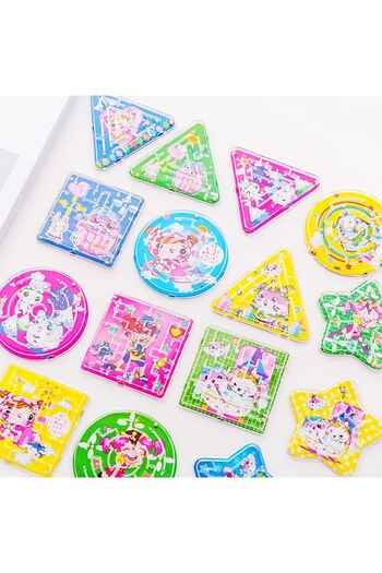 Choice 12PCS 12/30Pcs Kids Party Gifts Fun Track Bead Maze Toy Children's Day Birthday Party Back to School