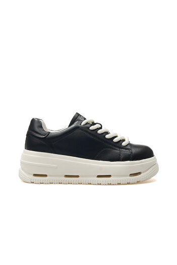 Lufian Agatha Women's Genuine Leather Casual Sports Shoes 25Y 121230007   Z Black