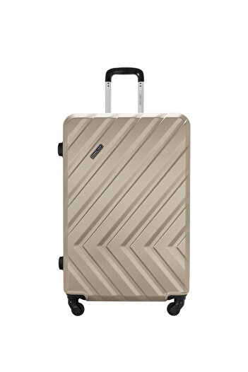 PARAJOHN Chevron 20-Inch Cabin-Size (Small) ABS Hard Case Luggage Trolley Bag with 4 Spinner Wheels and Lock