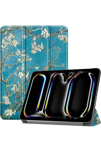 erorex حافظة GBUFIYSN لجهاز iPad Pro 11 بوصة (M4) 2024 (الجيل الخامس): حافظة رفيعة ذات ظهر صلب واقٍ ذكي