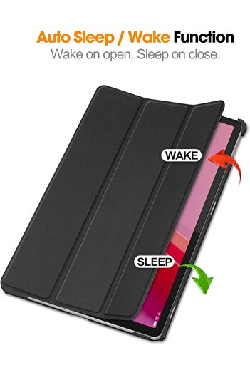 erorex Guteck Smart Case Compatible with Lenovo Tab M11 11" 2024 TB330FU,Slim Lightweight Hard Back