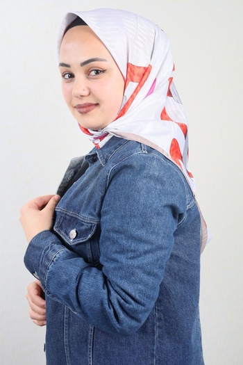 SAPPHIRE Patterned Tivil Scarf (Pattern-01, Color-02)