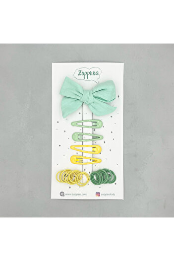 Zuppers Mint&Yellow Baby Girl Buckle Set