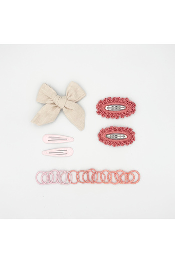 Zuppers Beige & Rose Dried Baby Girl Baby Buckle Set