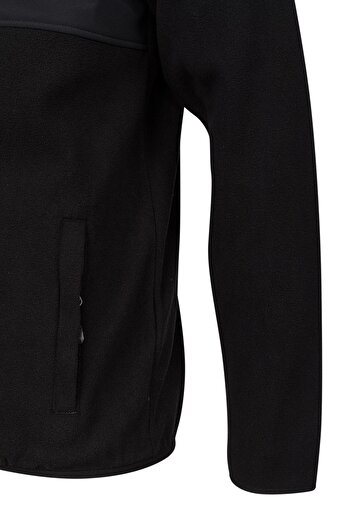 2AS Ανδρικό φούτερ Cliff Thin Fleece - Μαύρο
