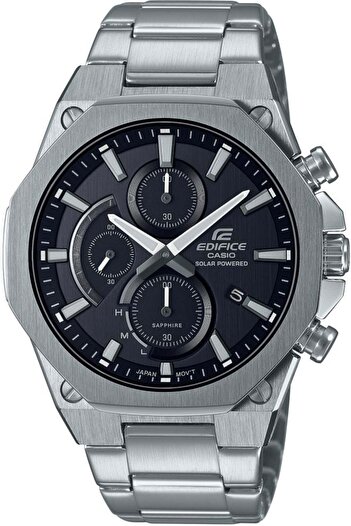 Casio ساعة EDIFICE للرجال بتصميم رفيع مع كريستال الياقوت - EFS-S570D-1AUDF