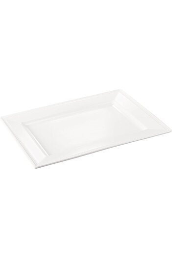 ORCHID 11.8" EMBOSSED RECT SERVING PLATE