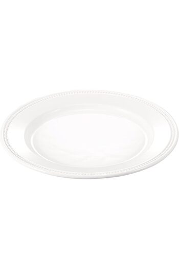 ORCHID 12" EMBOSSED ROUND SERVING PLATE
