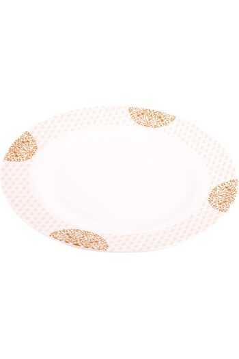 AKDC M/Mine Dinner Plate L(25cm) xW(25cm) xH(2cm) White 6296901969056