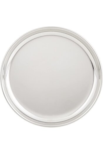 RAJ Steel Thali Plate - 28.5 cm, CP0012 - Dinner Plate , Serving Plate , Mithai Plate, RICE PLATE