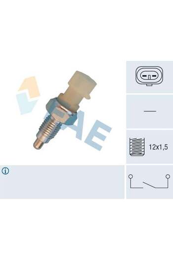 FAE Reverse Furnace (with 2 Plug Socket) (M12 X 1.5) Fiat-Opel