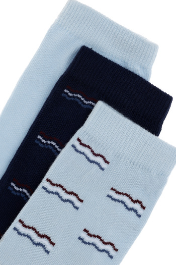 U.S. Polo Assn. Boy's 3-Piece Sock Set 50299299-Vr003