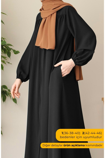 suhneva Ferace with Black Esma Robe