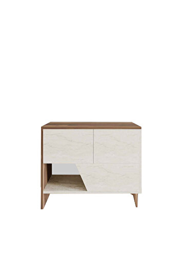 DECORMET Gwen Konsol Ceviz - Traverten