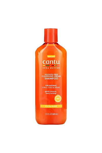 Cantu Shea Butter 400ml - Natural Hair Cleansing Cream Shampoo, Sulfate Free